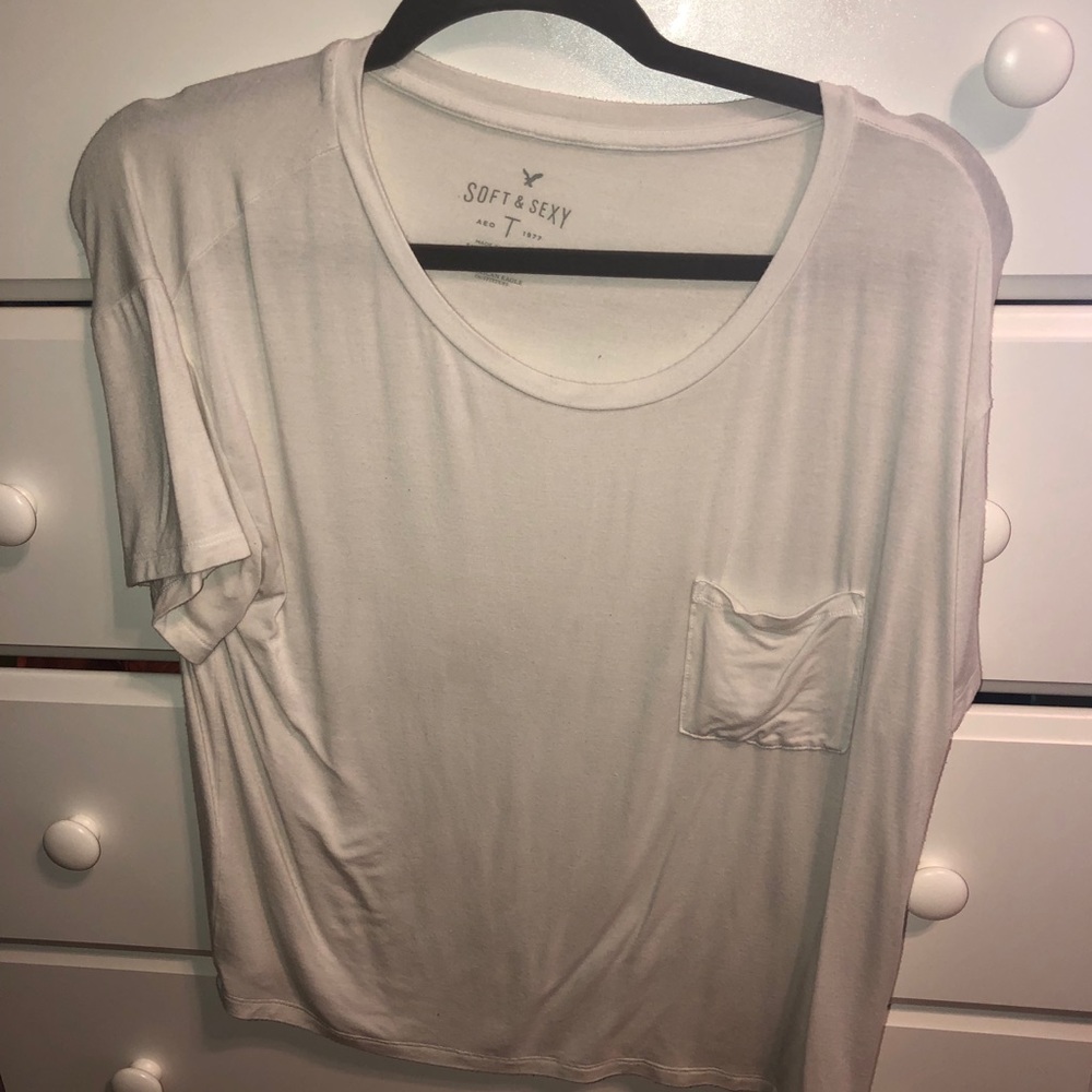 White American eagle  T-shirt
